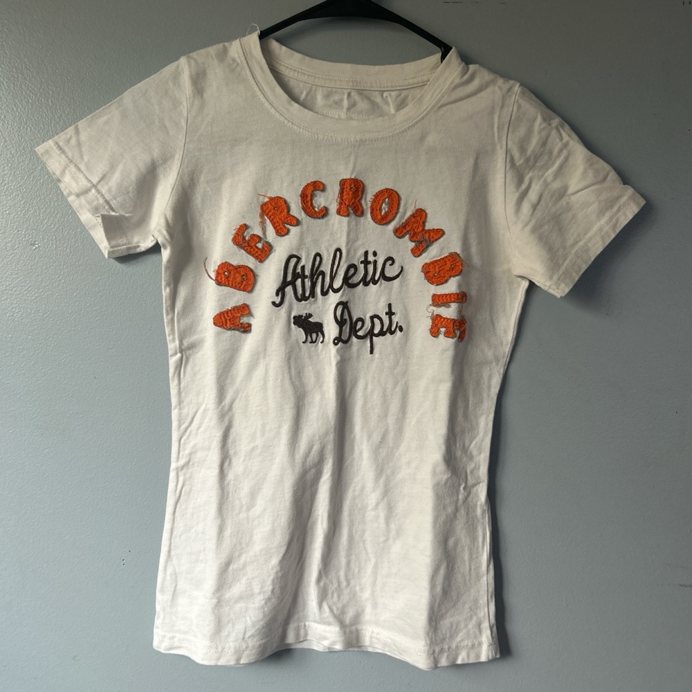 Abercrombie & Fitch White Tee
